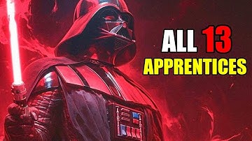Every Single Sith Apprentice of Darth Vader| Insanely Powerful to Absolute Joke