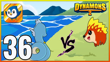 LAMPION Vs. PYROPINE | Dynamons 2 - Gameplay Walkthrough Part 36 (iOS, Android).