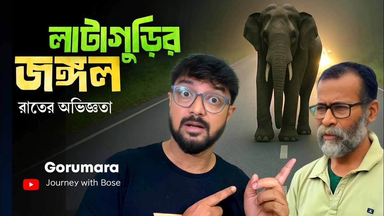 মাঝ রাস্তায় বিপদ | রাতের জঙ্গলের অভিজ্ঞতা | Dooars | Kunal Bose