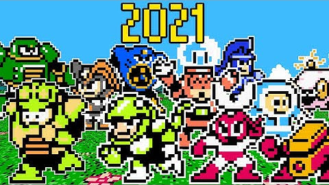 Rewind of all Megaman Sprite animations of 2021.