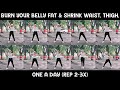 10 aerobic tabata workout burn belly fat  shrink waist