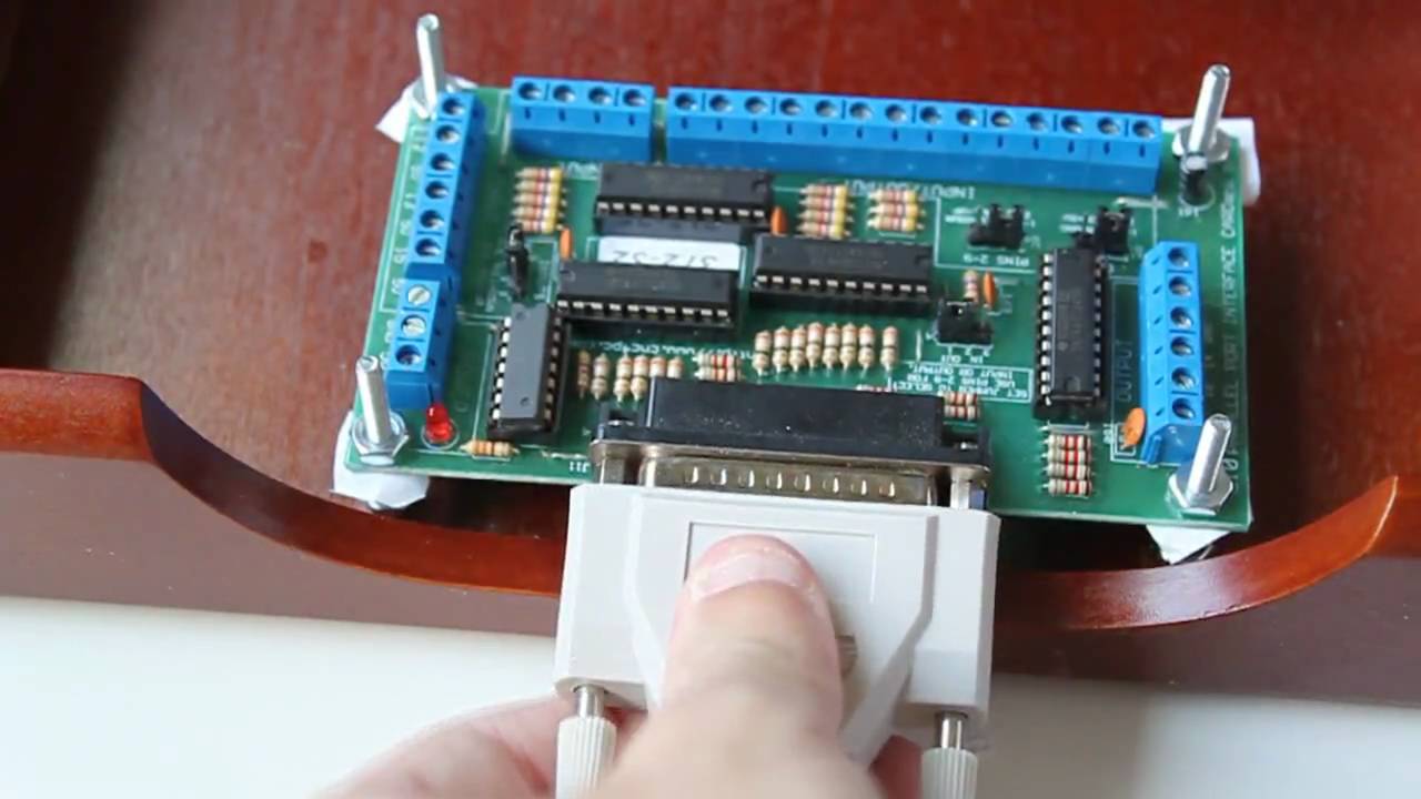 CNC Electronics 4 - Mounting the Breakout board.wmv - YouTube usb port schematic 