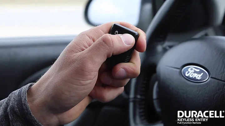 Duracell Keyless Entry Programming Instructions - FRD010D (2000-2011 Ford Focus)