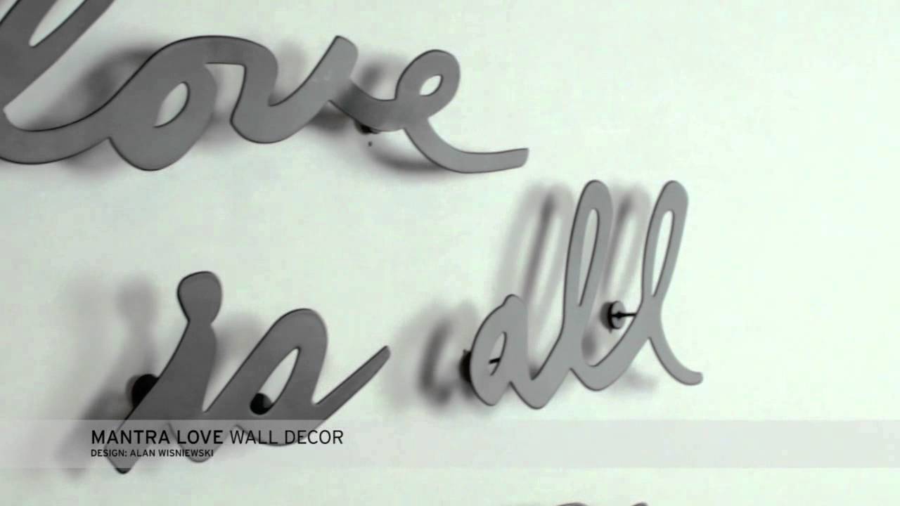 Mantra Love Wall Decor YouTube