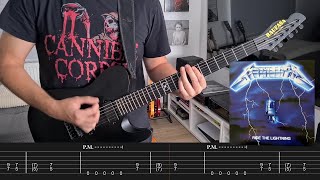 Metallica - Creeping Death (Rhythm Guitar Cover + Screentabs)