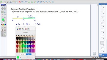 angle addition postulate, segment addition postulate, linear pair postulate