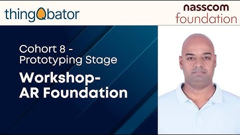 Workshop & Open House on Augmented Reality with Unity & AR Foundation