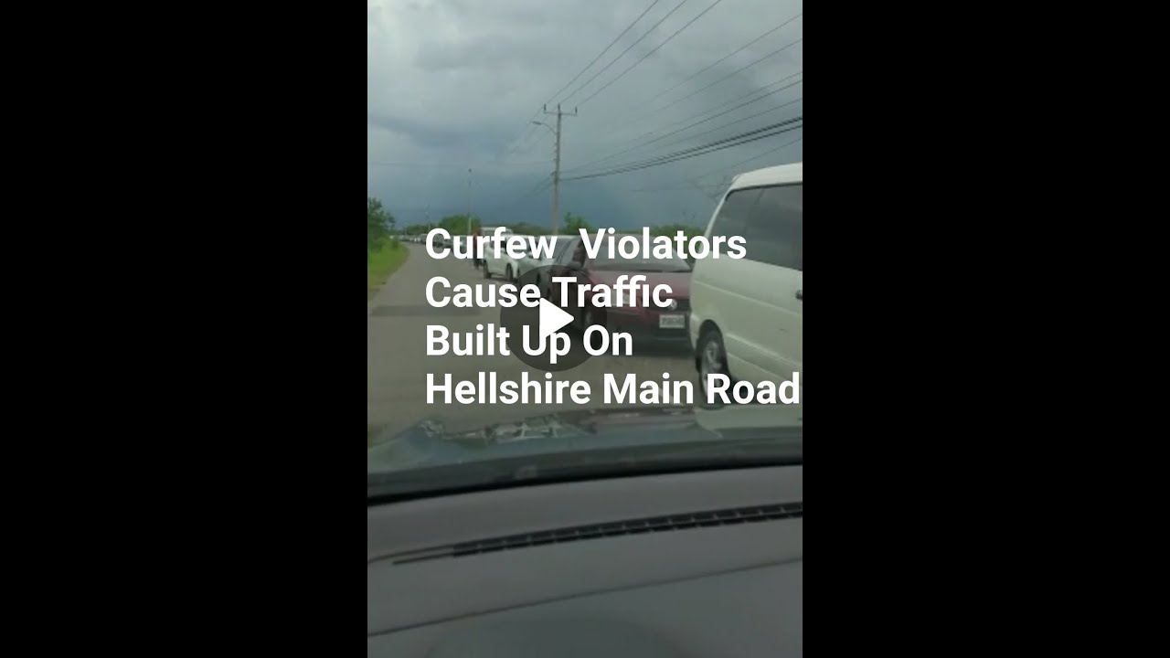 Curfew Violators Cause Traffic On Hellshire Main Road