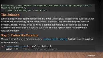 How to Split a String in Python Based on Conditions with Regex