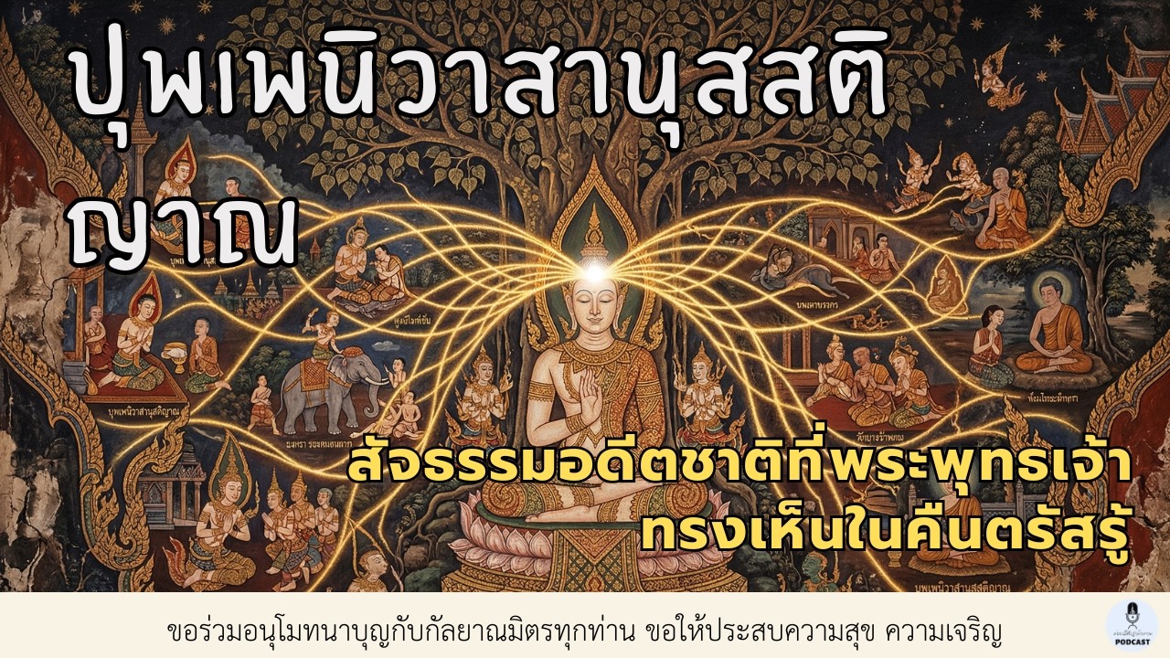 วิชาระลึกชาติของพระพุทธเจ้า รู้อดีตชาติไปเพื่ออะไร? (ปุพเพนิวาสานุสสติญาณ)