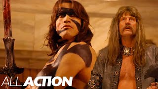 Arnold Schwarzenegger's Epic Bloody Fight | Conan The Barbarian (1982) | All Action