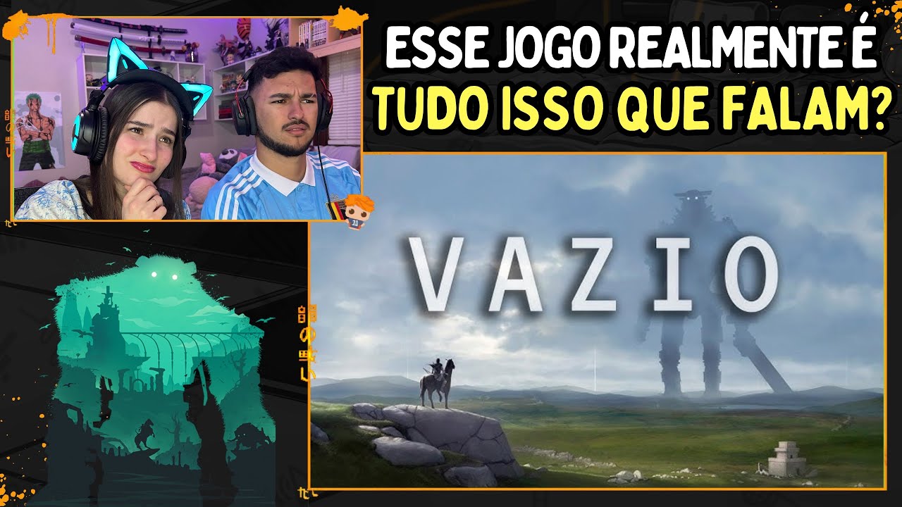 O VAZIO DE SHADOW OF THE COLOSSUS - JJ | Apenas uma Live