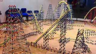Millenium Force Timelapse - K'nex Roller Coaster