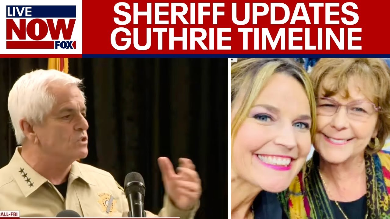 BREAKING: Updated timeline in Nancy Guthrie abduction case, new info from Sheriff