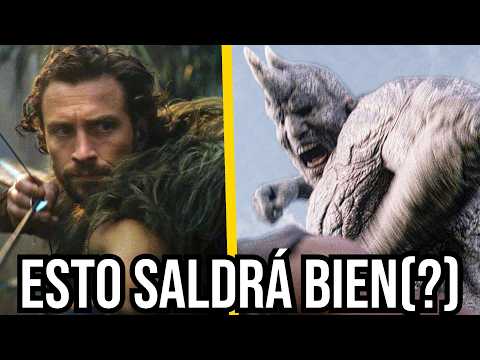 Nuevo trailer KRAVEN explicación Rhino de otro universo Andrew Garfield, Camaleón, Venom