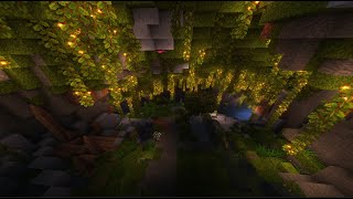 Minecraft Lush Caves | Lively Wallpaper