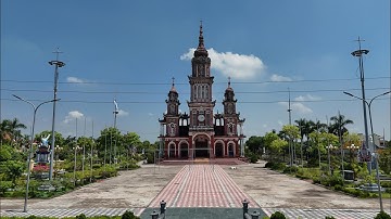 Kính Mừng Mẹ Maria _ Nguyễn Hồng Ân _ Cảnh Đẹp Đền Thánh Đức Mẹ Mân Côi Ninh Cường _Gp Bùi Chu 