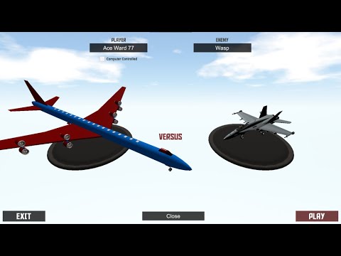 the stupidest dogfight ive ever done in simpleplanes - YouTube