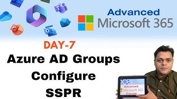 How to configure users Self Service Password Reset SSPR step by step guide ! Advanced MS365 Course !