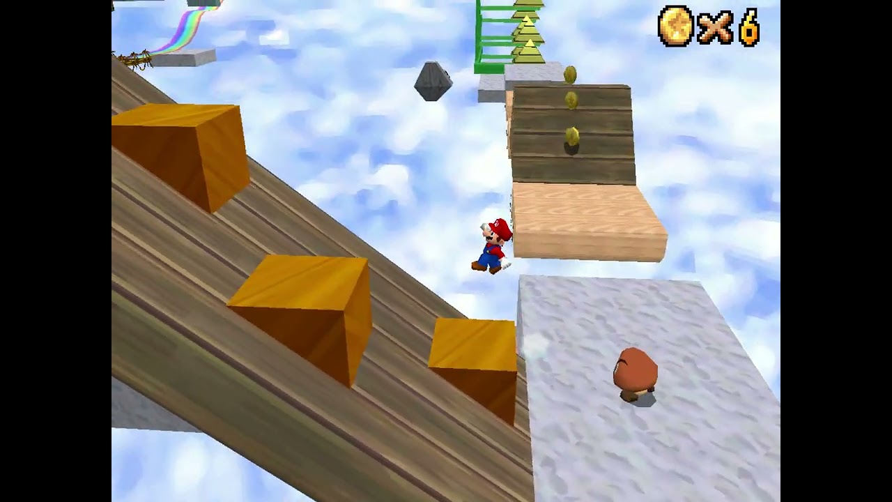 Super Mario 64 DS - Rainbow Ride - Swingin' in the Breeze - YouTube