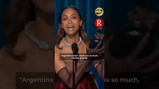Zoe Saldaña Dedica El Oscar A Argentina
