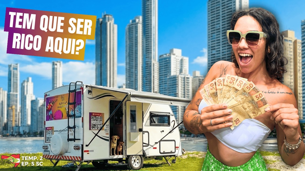 SOBREVIVENDO NUM TRAILER NA CIDADE MAIS CARA DO BRASIL