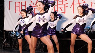 Asian Girl Dance with Shiny Pantyhose 日本啦啦隊亮膚絲熱舞
