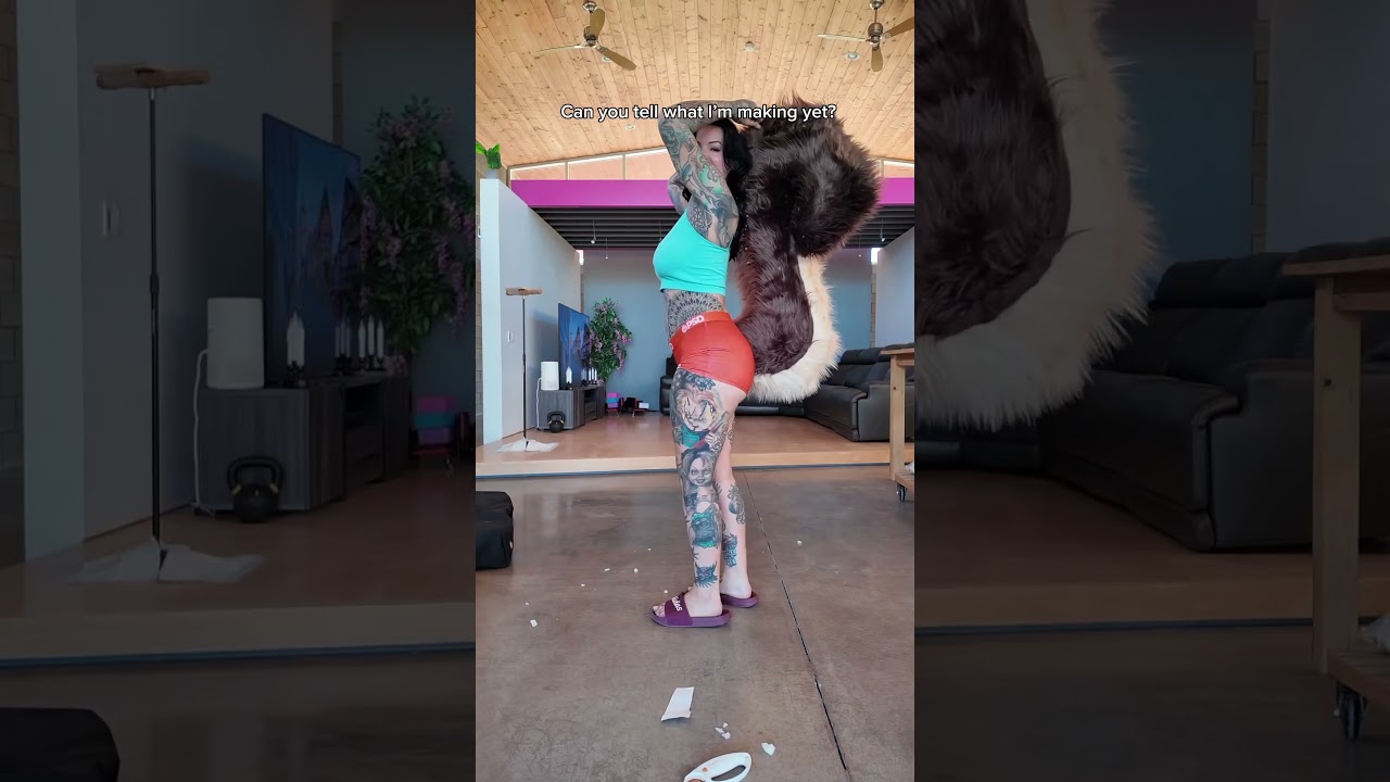Making my Squirrel girl Tail :)