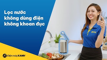 Thiết bị lọc nước Mitsubishi Cleansui: 1 bộ lọc tích hợp 4 cấp độ (ET201) • Điện máy XANH