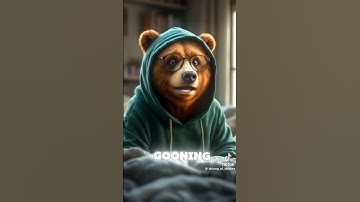 Thumbnail of hawk tuah at one in the morning #bear #singing #music