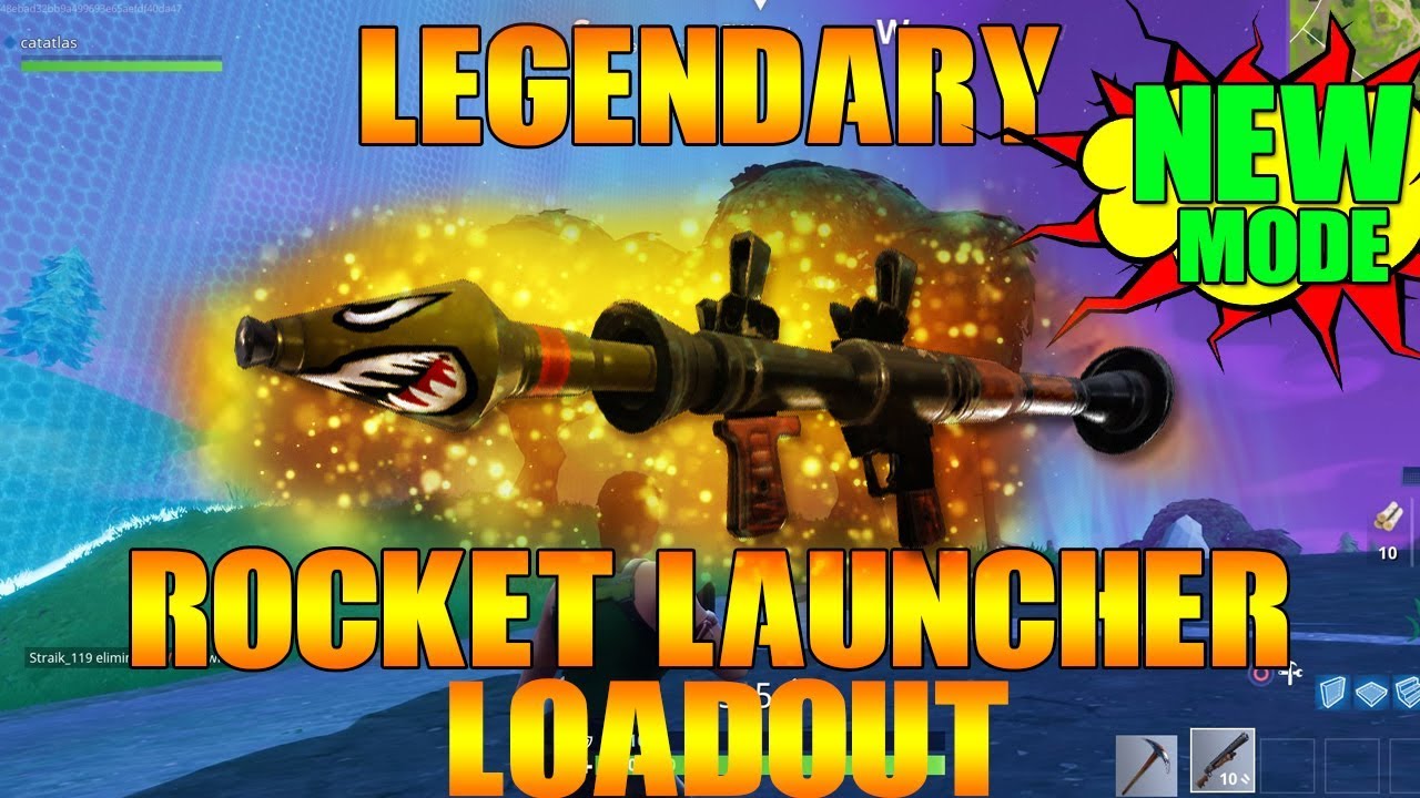 FULL LEGENDARY ROCKET LAUNCHER LOADOUT!! HIGH EXPLOSIVE GAME MODE