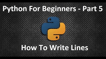 Python for Beginners - Part 5