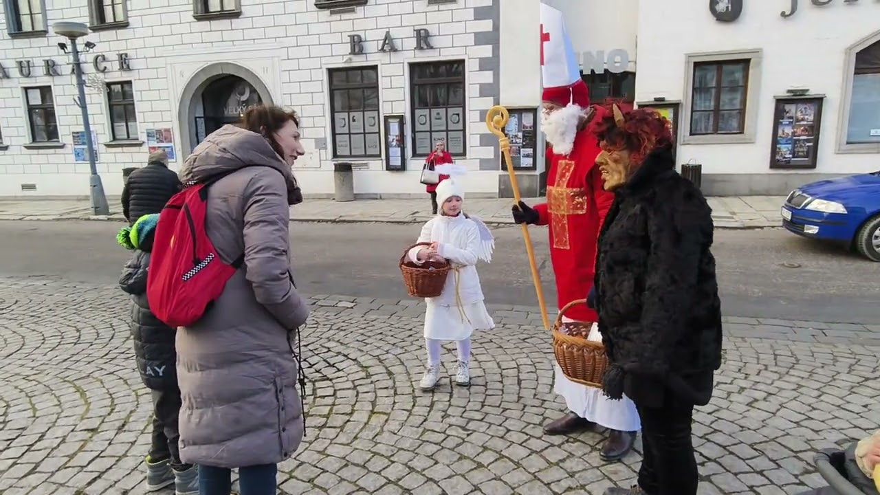 Mikuláš, čert, anděl - Zdravé město VM - 5.12.2024