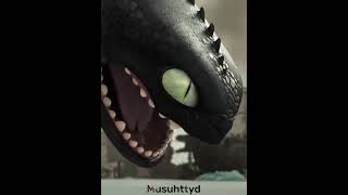 Toothless become alpha #shorts#httyd#toothless#dreamworks#shortsvideo