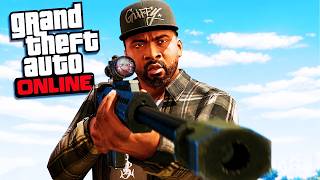 I Played As HITMAN FRANKLIN In GTA Online