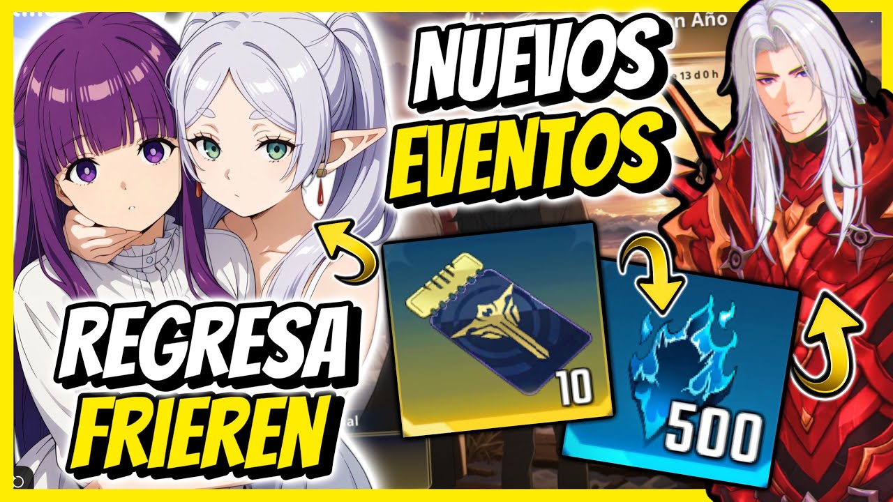 ¡REGRESA COLLAB x FRIEREN y PRIMER VISTAZO de IGRIS! + NUEVOS EVENTOS AÑO NUEVO Solo Leveling: ARISE