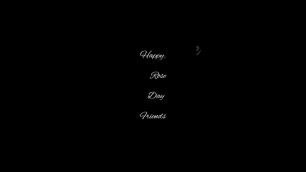 happy rose day friends wishes from