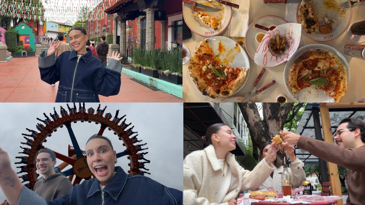 VLOG CDMX | Conoce a mi familia, Six flags, food vlog