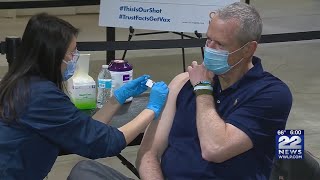 Governor Baker provides update on COVID-19 and gets vaccinated