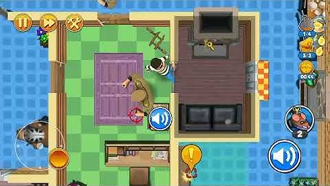 Pilfer Peak 8 - Robbery Bob 2 - Complete level without using any tool - 3 Stars