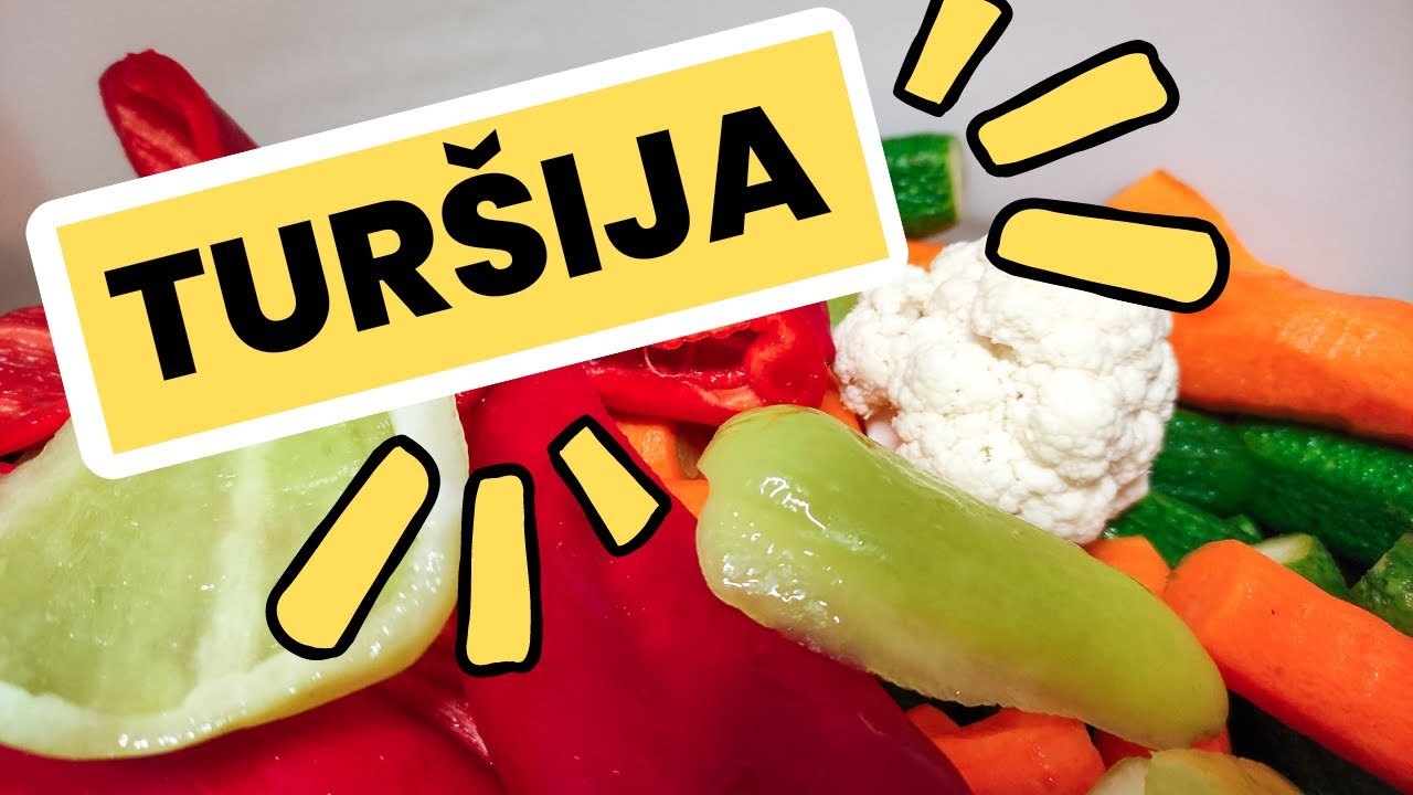 TURŠIJA🔥Uputstvo za POČETNIKE | Kako se sprema ZIMNICA - Recept