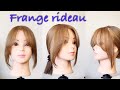 Tuto/comment faire une jolie frange rideau dégradé/Pretty layered curtain bangs