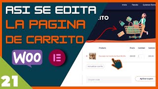 Editando la Página de Carrito con Elementor Pro | Curso TIENDA VIRTUAL 2023 Video #21