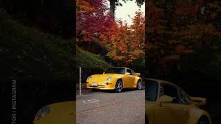 This Porsche 911 Carrera in Speed Yellow is built for fall drives and double takes