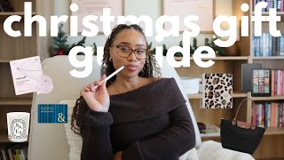 christmas gift guide for the book girlie in your life 🎀🎄 | BOOKMAS DAY 5 ⭐️