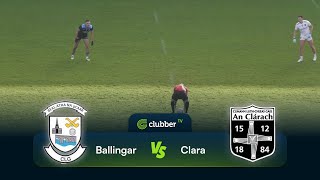 Ballingar Vs Clara Offaly Senior B Football Final 2Nd Of Nov 2025