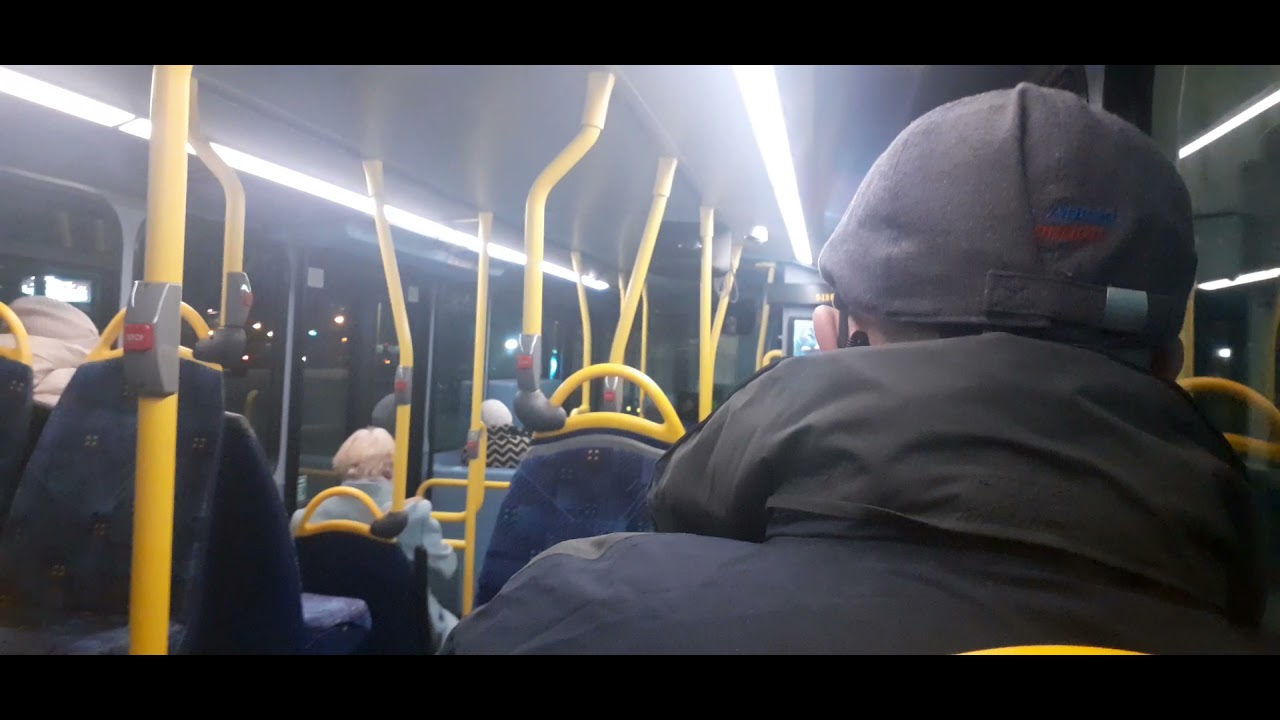 Short Journey on the Bus Route 80 - Sutton Bus Garage - Sutton Station.