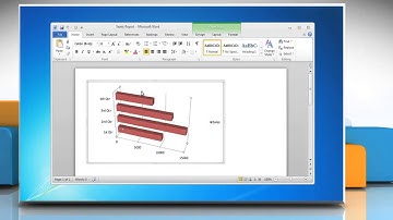 How to Add Titles in a Bar Graph in Word 2010