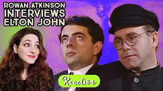 ROWAN ATKINSON Interviews ELTON JOHN - Reaction!