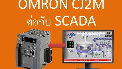 ต่อOMRON CJ2M PLCกับGENESIS SCADA